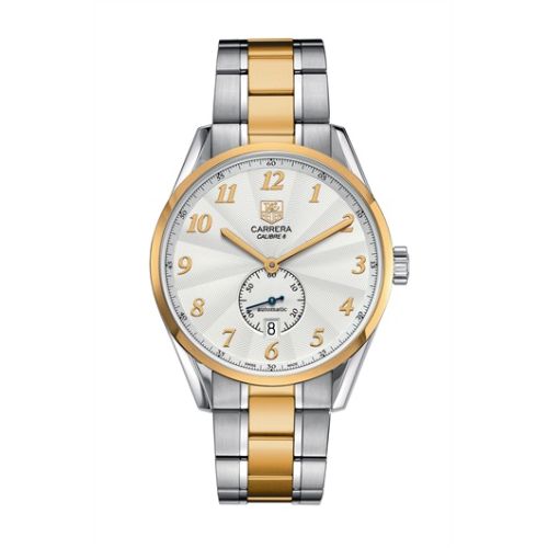 TAG Heuer Carrera Calibre 6 39 Heritage Stainless Steel / Yellow Gold / Silver / Bracelet